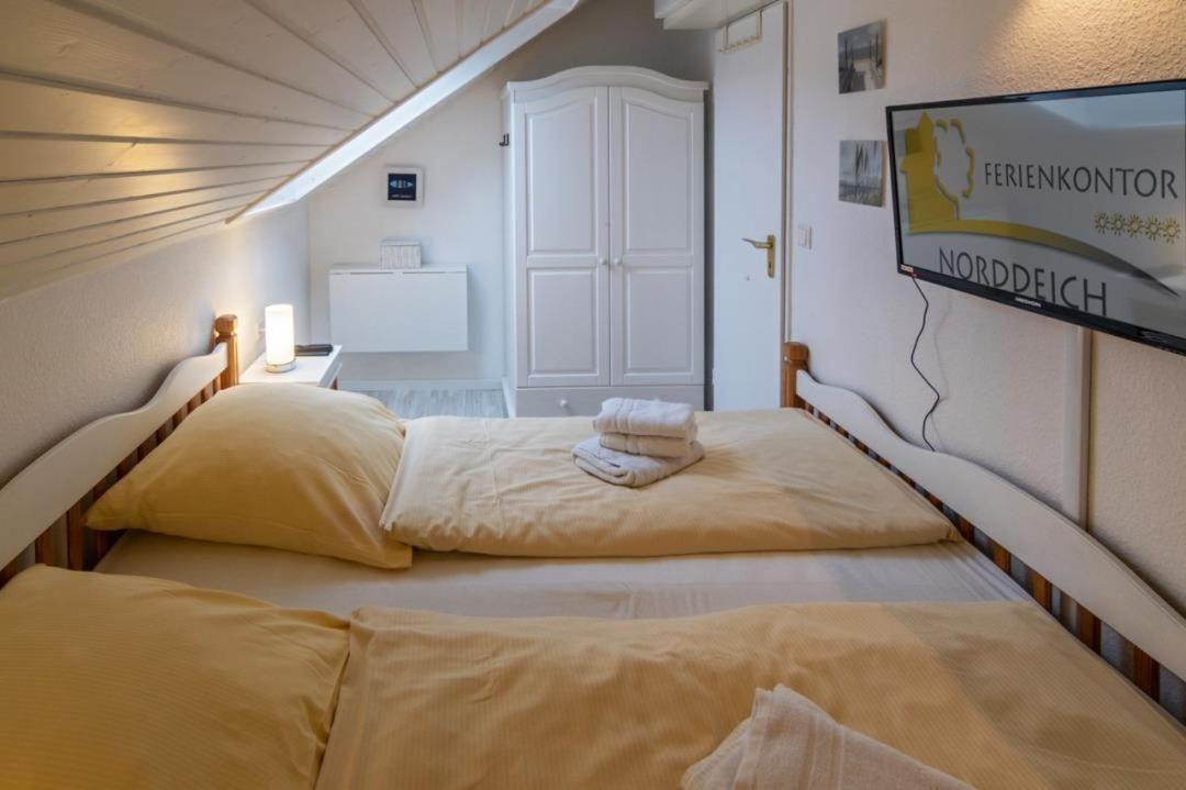 Ferienwohnung-Marie-Norddeich-Muschelweg Norden Exterior foto